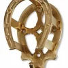 Brass Horseshoe Bridle Bracket
