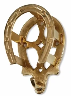 Brass Horseshoe Bridle Bracket