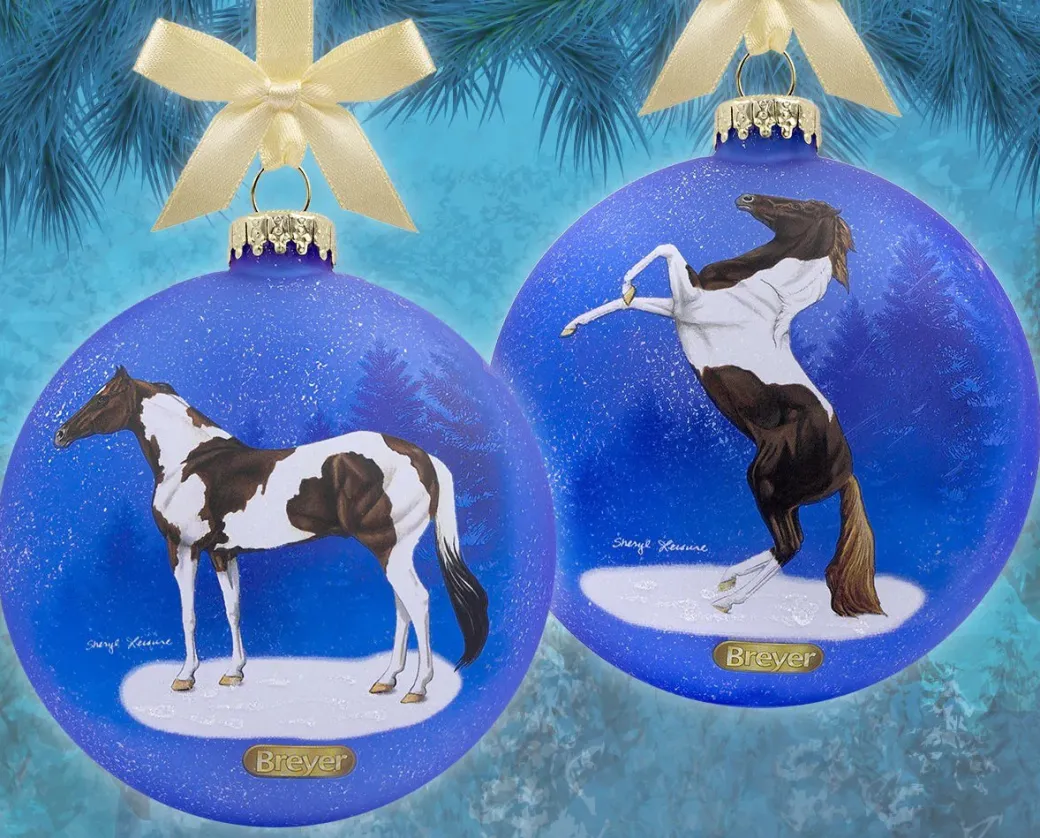 Breyer Artist Signature Ornament Pintos