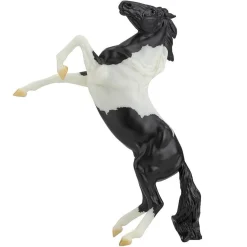 Breyer Black Pinto Rearing Mustang
