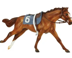 Breyer Cheryl White Jockey, Horse, Book Set