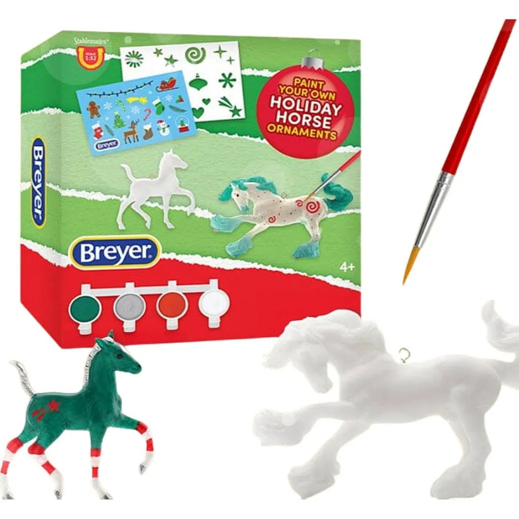 Breyer Paint Your Own Horse Ornaments 2025