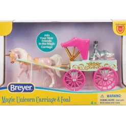 Breyer Unicorn Magic Carriage & Foal Playset