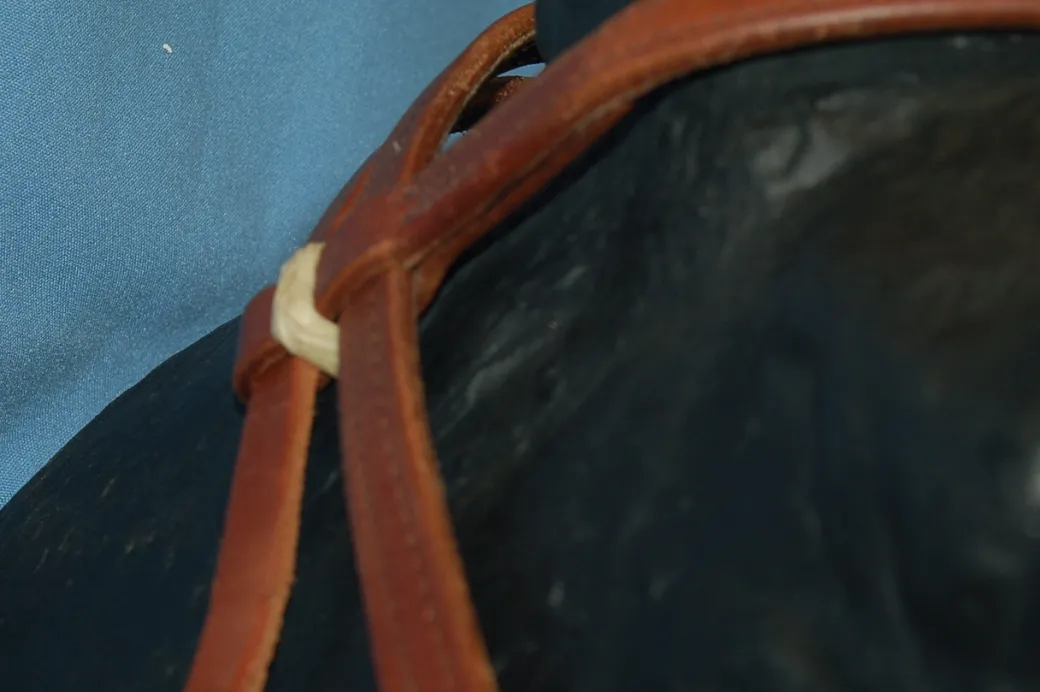 Buckaroo Leather Flat Nose Sidepull