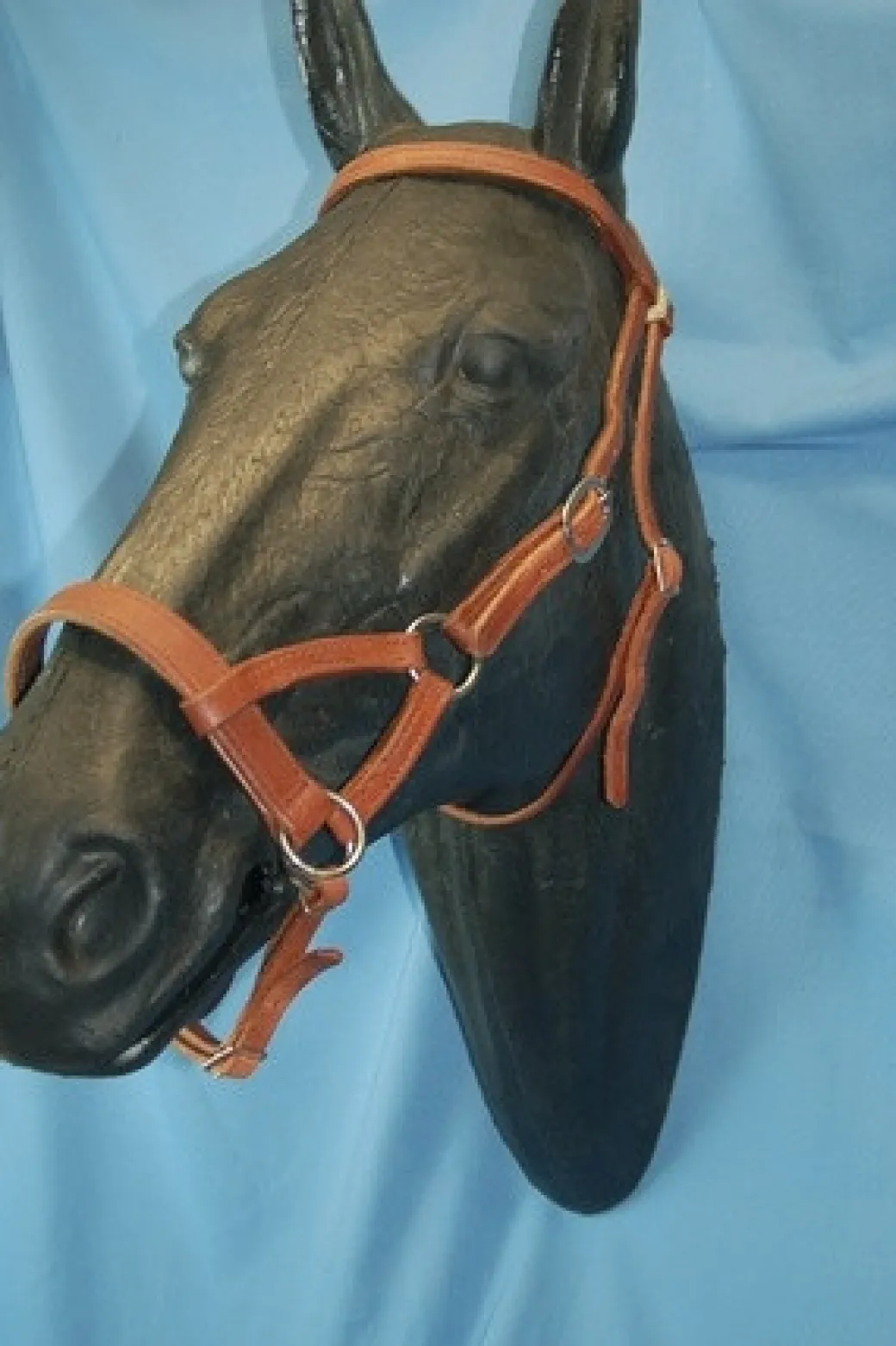 Buckaroo Leather Flat Nose Sidepull