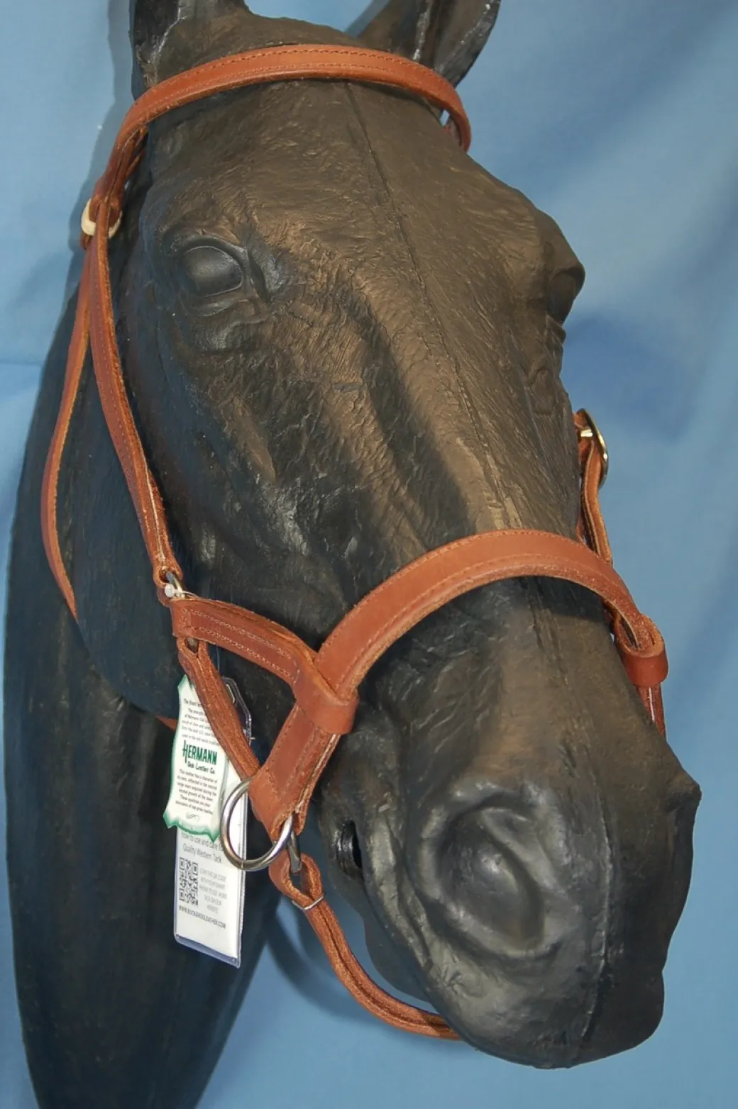 Buckaroo Leather Flat Nose Sidepull