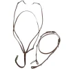 Buckaroo Leather German Martingale with Single Rein