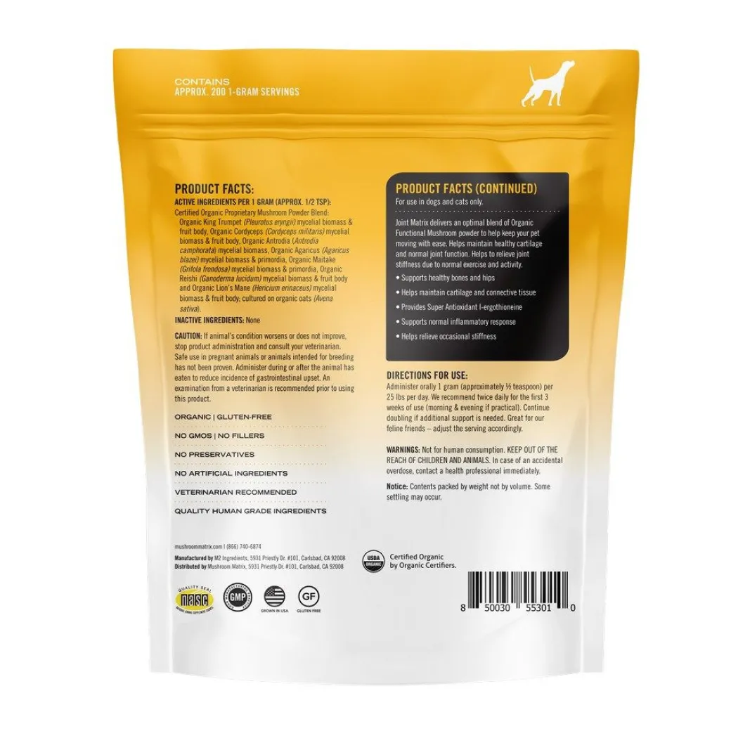 Canine Matrix Joint Mushroom Powder
