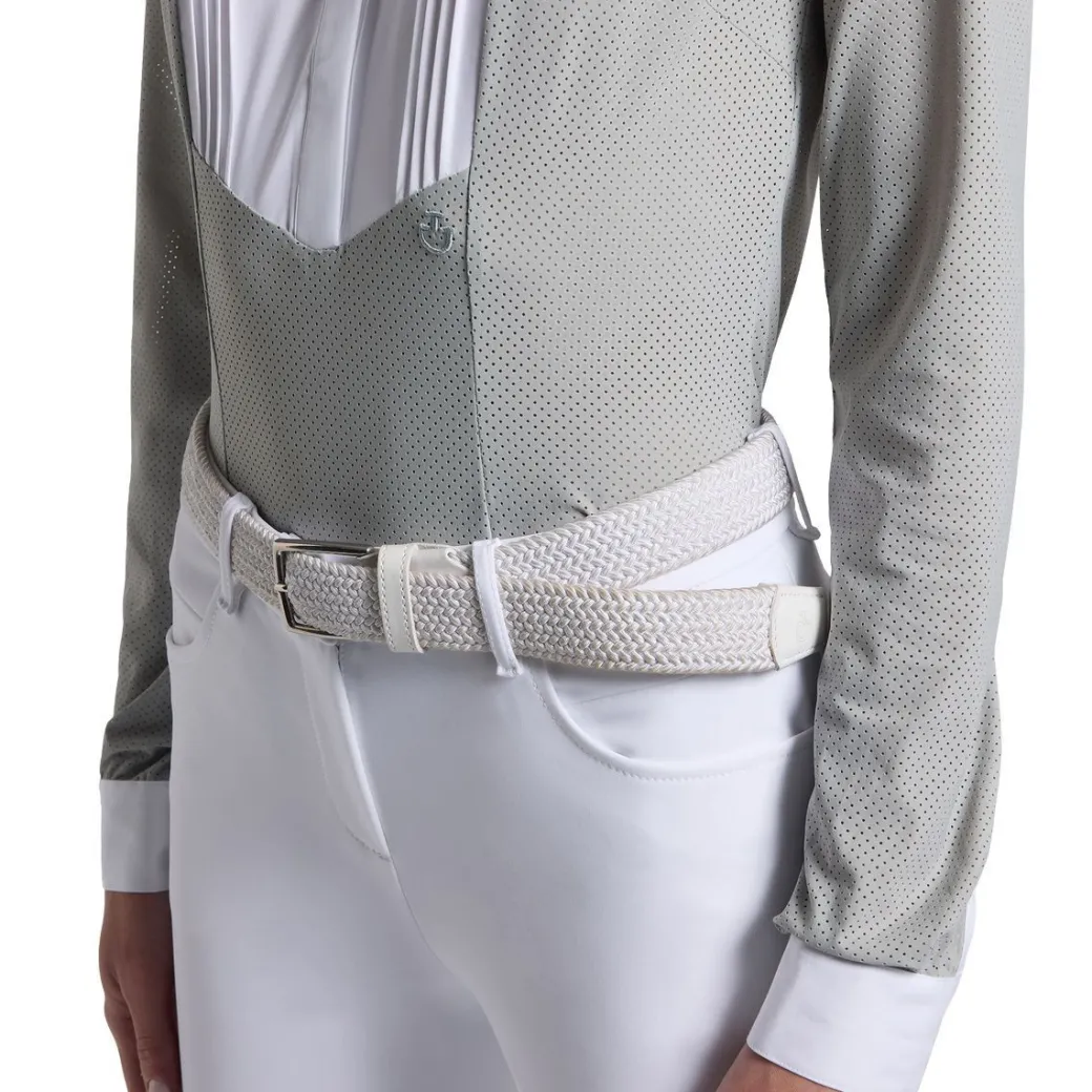 Cavalleria Toscana American LS Perforated Show Shirt