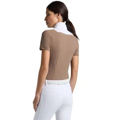 Cavalleria Toscana American SS Show Shirt | Walnut