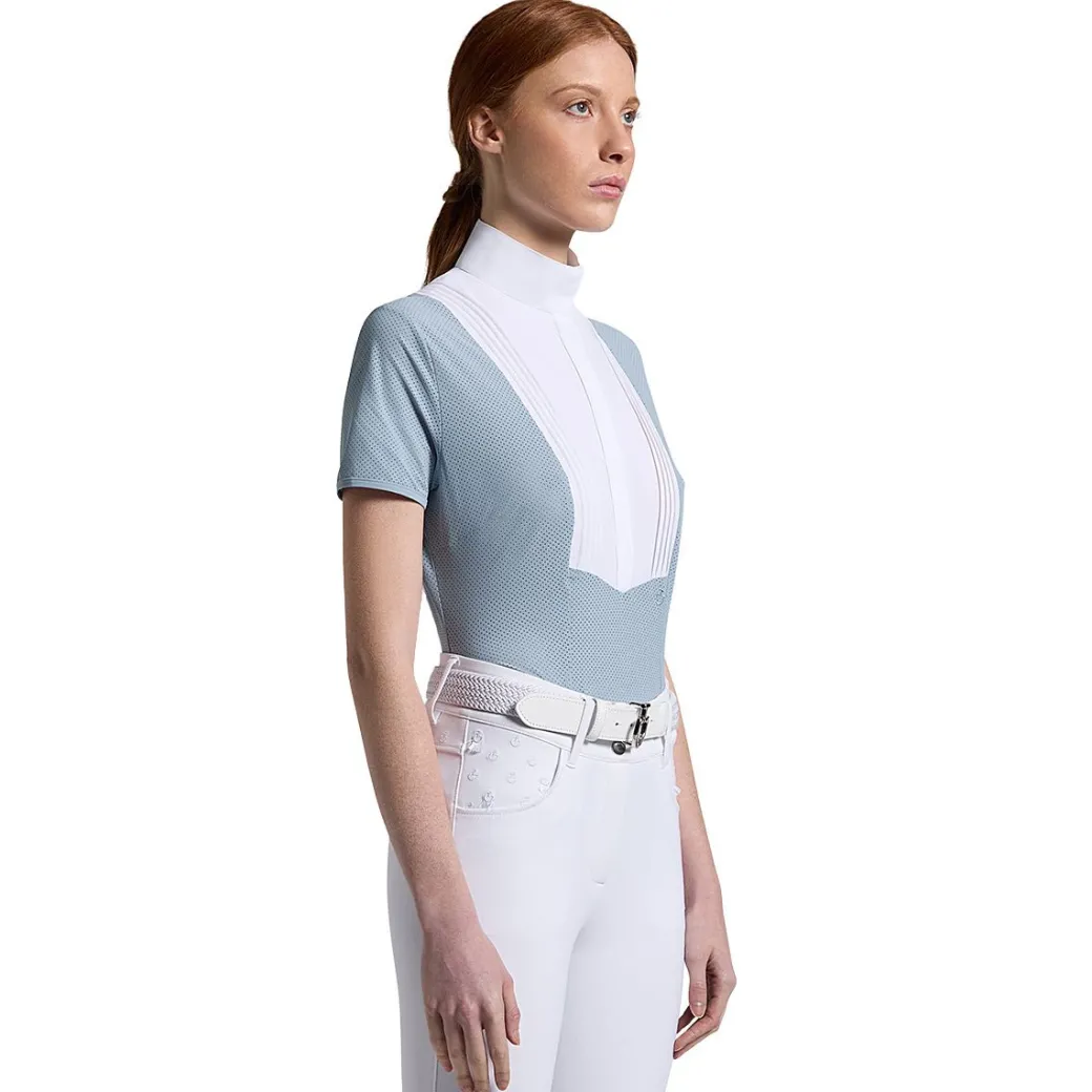 Cavalleria Toscana American Perforated SS Show Shirt