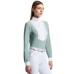 Cavalleria Toscana American Perforated Show Shirt
