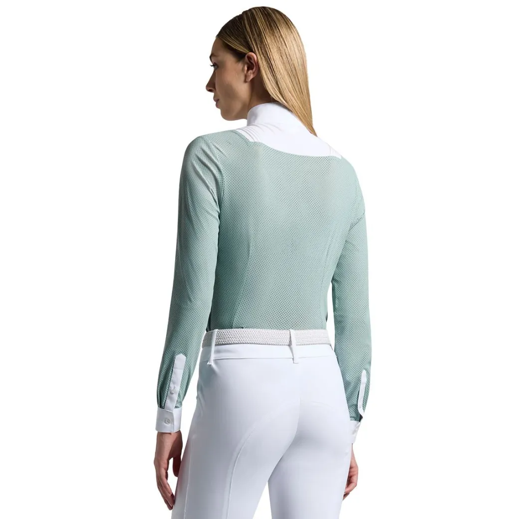 Cavalleria Toscana American Perforated Show Shirt