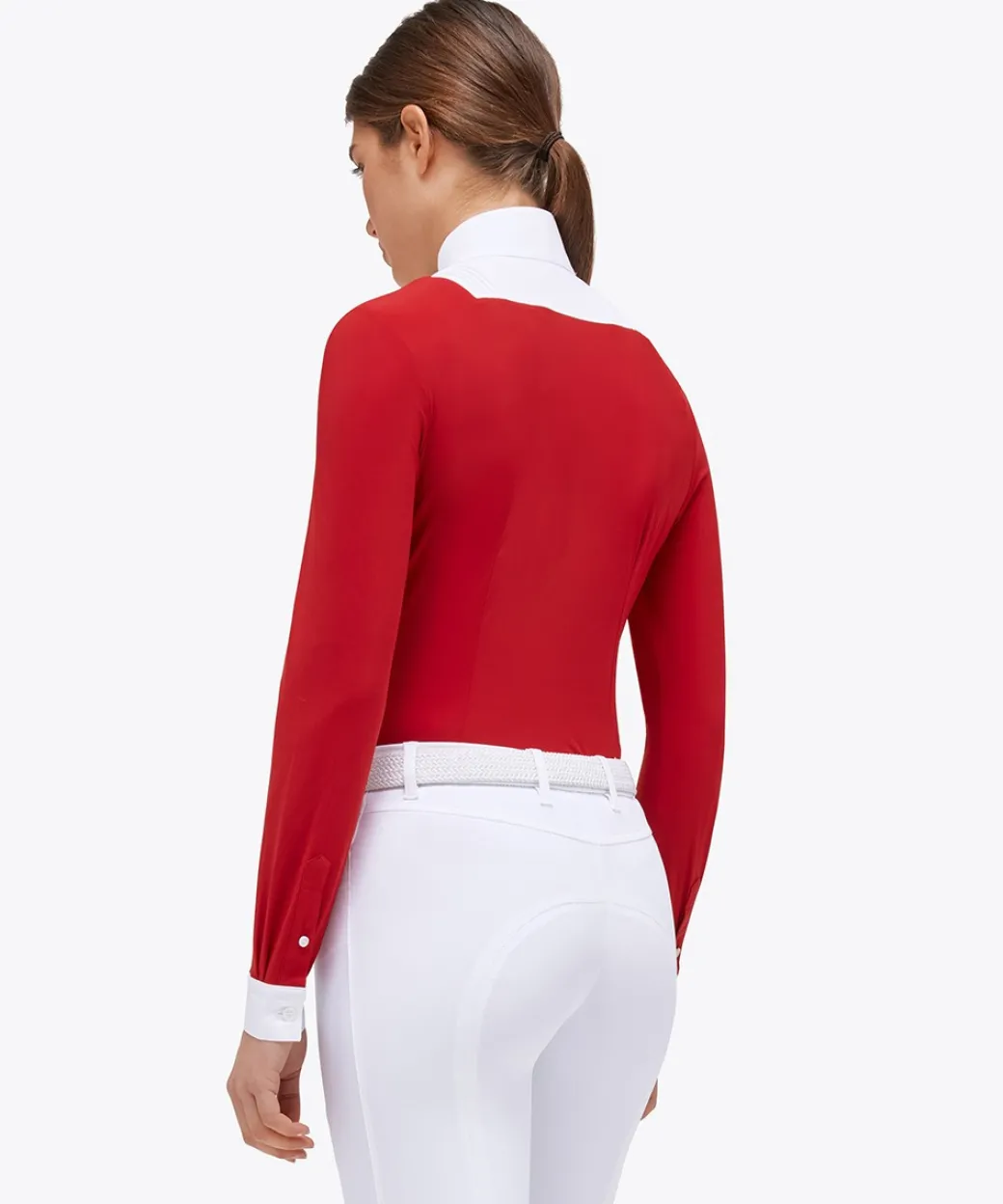 Cavalleria Toscana American Show Shirt Red