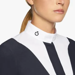 Cavalleria Toscana Bib Insert Competition Shirt Long Sleeve