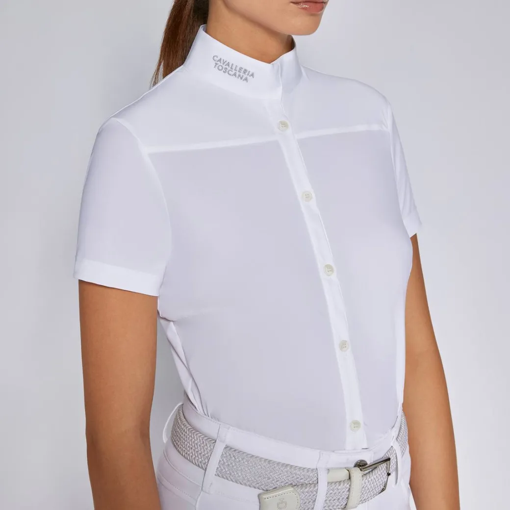 Cavalleria Toscana Button Competition Shirt SS