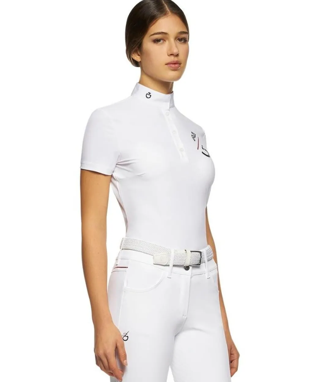 Cavalleria Toscana CT Team Red Stripe Polo