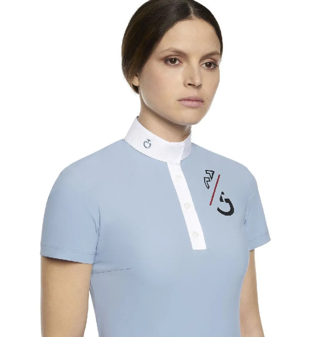 Cavalleria Toscana CT Team Red Stripe Polo