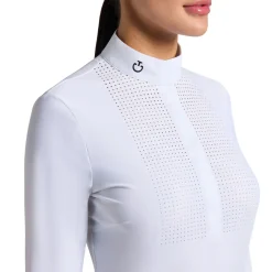 Cavalleria Toscana Heat Sealed Bib LS Show Shirt