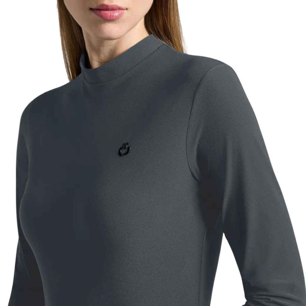 Cavalleria Toscana High Collar LS Training Shirt