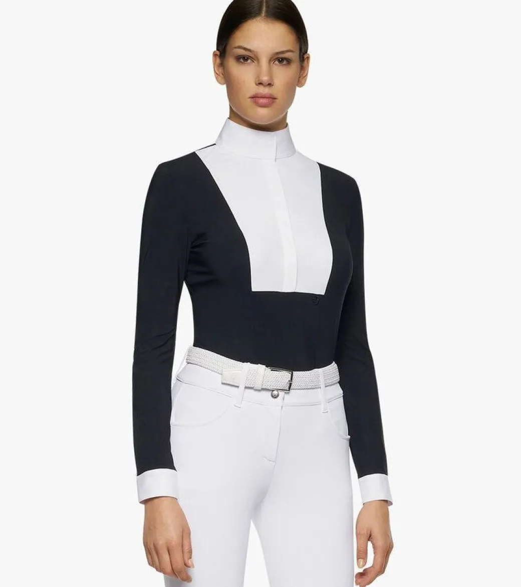 Cavalleria Toscana Hunter Competition Shirt Long Sleeve