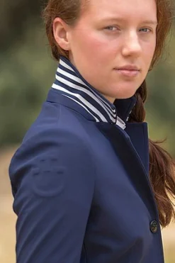 Cavalleria Toscana Knit Collar Riding Jacket