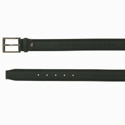 Cavalleria Toscana Men's Laser Cut Leather Belt