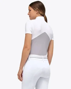 Cavalleria Toscana Mitered Competition Polo Short Sleeve