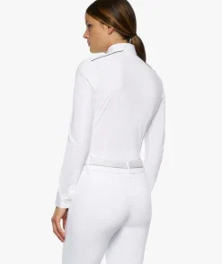 Cavalleria Toscana Outline Piping Shirt Long Sleeve