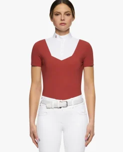 Cavalleria Toscana Pentagon Bib Show Polo Short Sleeve