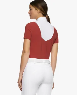Cavalleria Toscana Pentagon Bib Show Polo Short Sleeve