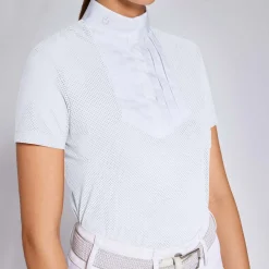 Cavalleria Toscana Perforated Competition Shirt SS