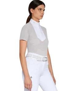 Cavalleria Toscana Perforated Competition Shirt SS