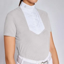 Cavalleria Toscana Perforated Competition Shirt SS