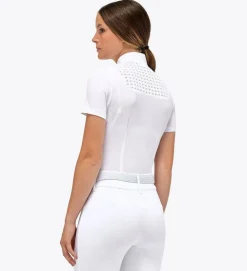 Cavalleria Toscana Pique Competition Polo Short Sleeve