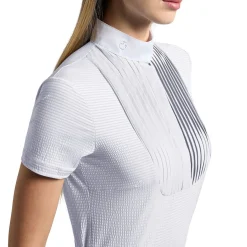 Cavalleria Toscana Pleat Bib Seersucker SS Shirt
