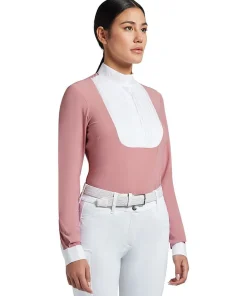Cavalleria Toscana Pleated Bib LS Show Shirt