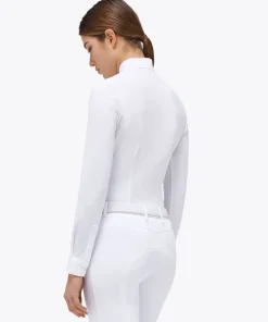 Cavalleria Toscana Pleated Bib Competition Shirt LS