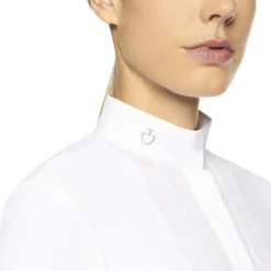 Cavalleria Toscana Poplin Bib Competition LS Polo