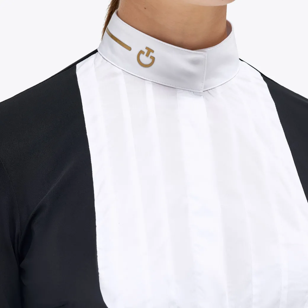 Cavalleria Toscana REVO Pleated Bib Show Shirt