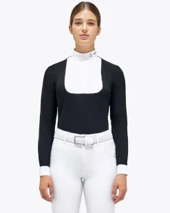 Cavalleria Toscana REVO Pleated Bib Show Shirt