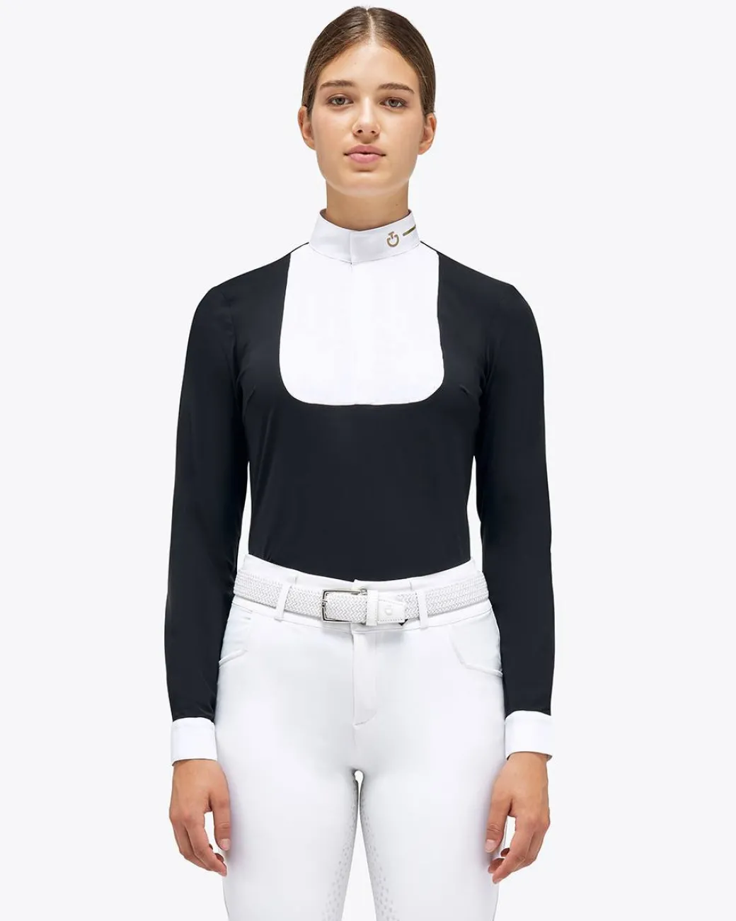 Cavalleria Toscana REVO Pleated Bib Show Shirt