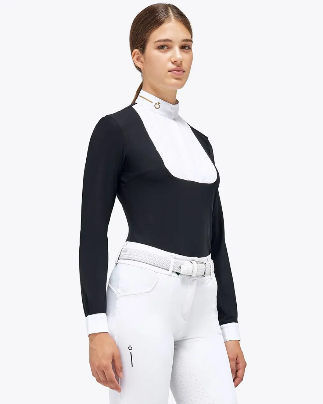 Cavalleria Toscana REVO Pleated Bib Show Shirt