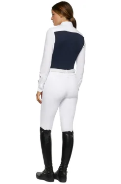 Cavalleria Toscana Seersucker Poplin Bib Shirt