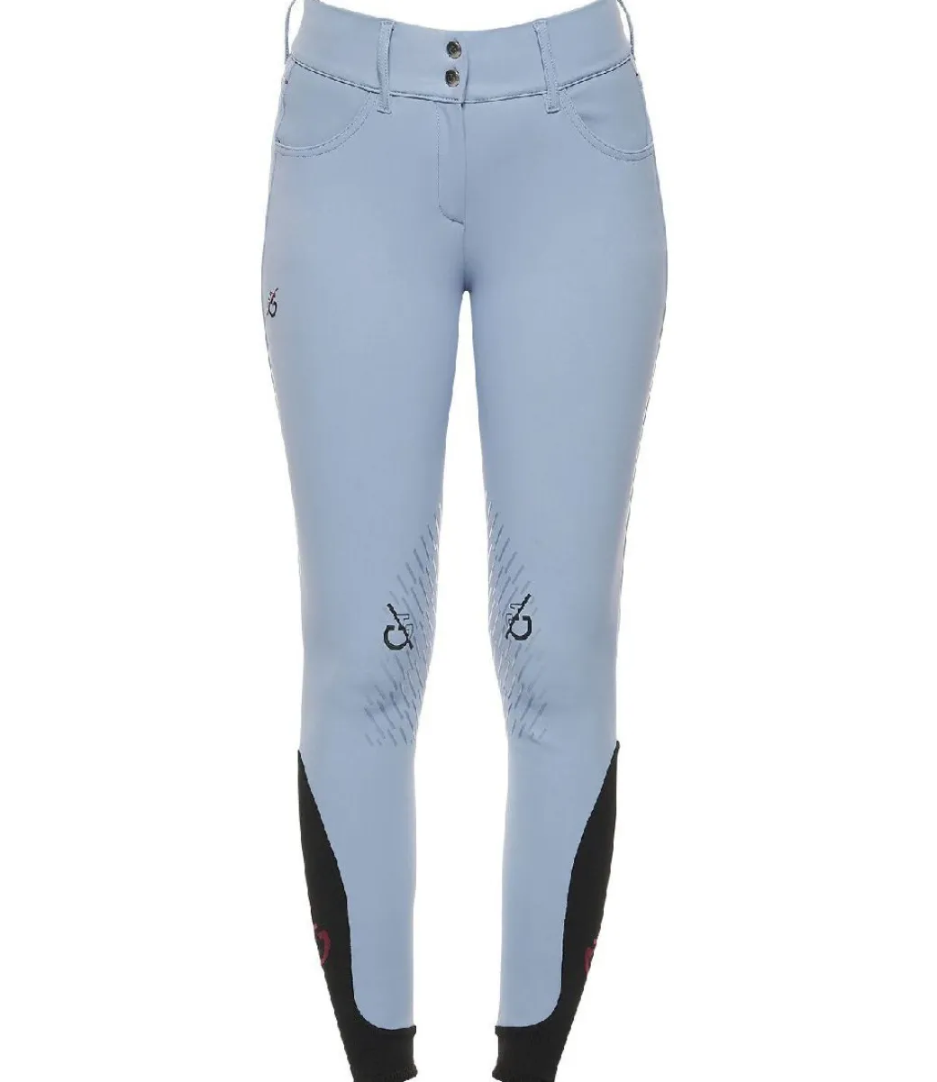 Cavalleria Toscana Team Red Stripe High Waist Breeches