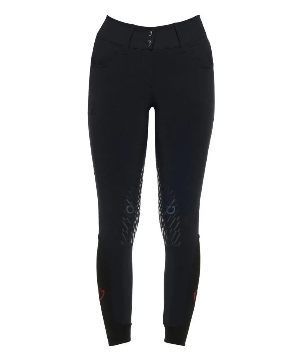 Cavalleria Toscana Team Red Stripe High Waist Breeches