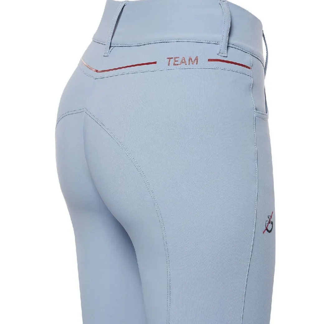 Cavalleria Toscana Team Red Stripe High Waist Breeches