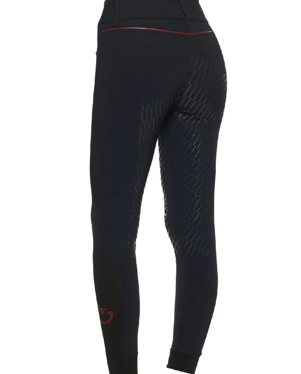 Cavalleria Toscana Team Red Stripe Full Grip Breeches