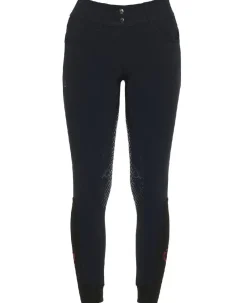 Cavalleria Toscana Team Red Stripe Full Grip Breeches