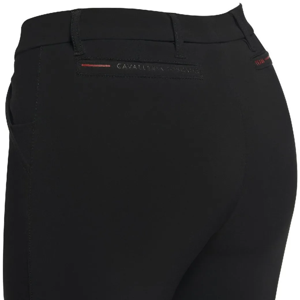 Cavalleria Toscana Team Red Stripe Knee Grip Breeches
